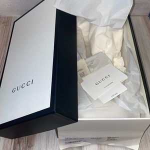 Authentic Gucci shoe box